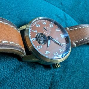Rugged Maine - solid brass automatic field watch